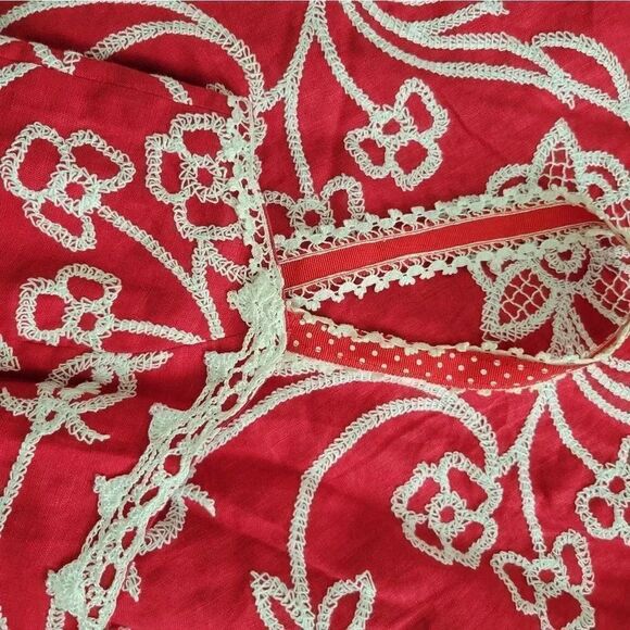 NWOT Cynthia steffe embroidered dress 2 - Picture 10 of 12